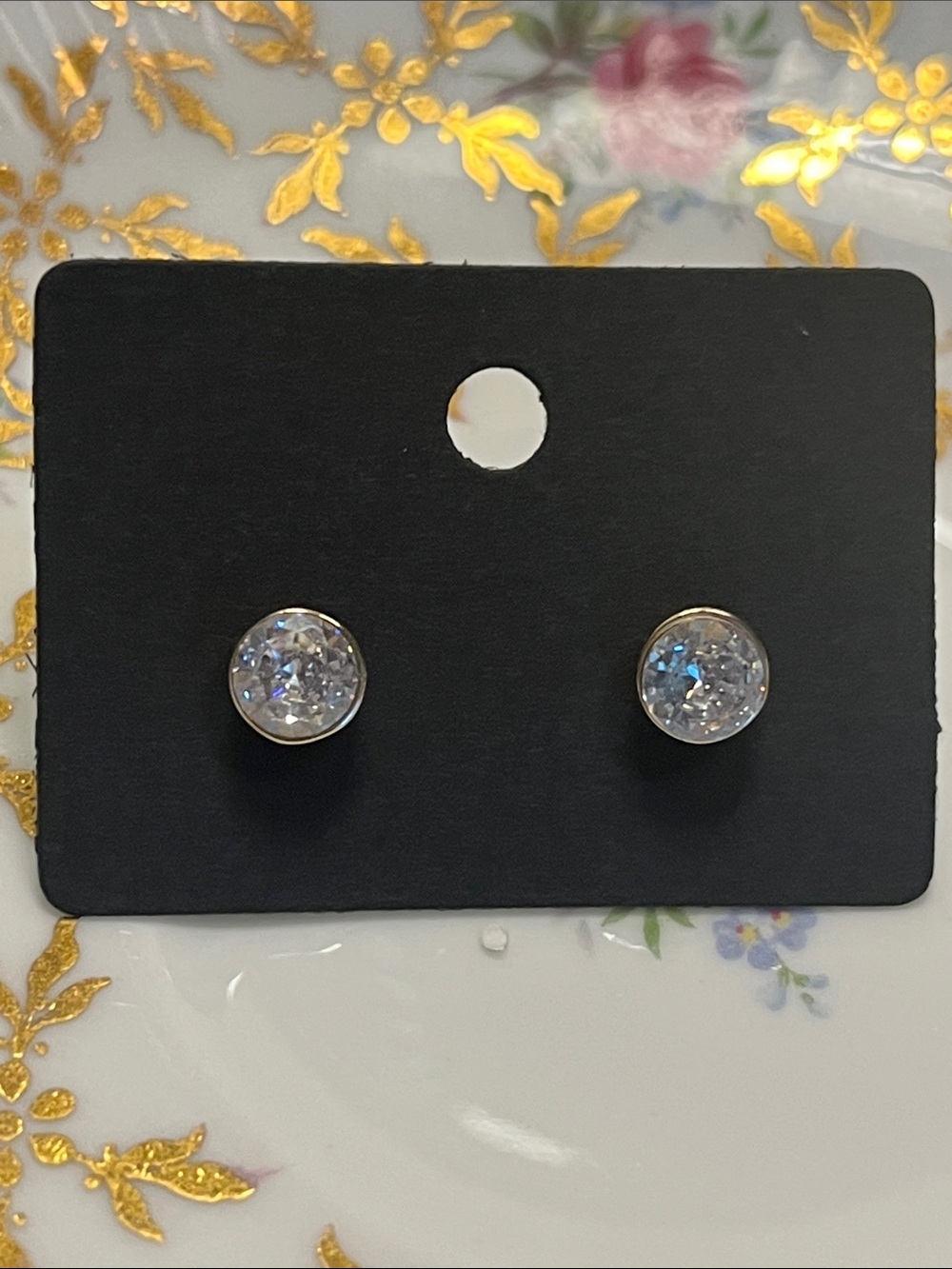 J. Crew Crystal Stud Earrings